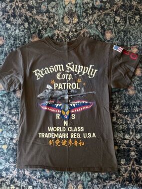 Reason Supply Corp‎ Patrol Graphic T-Shirt Medium